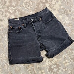 Levi's 501 90’s Black Jean Shorts for Women